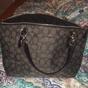 Small authentic coach tote